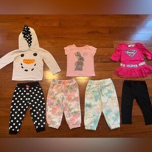 Baby Girls 24 Month/2T Winter/Spring Clothing Lot, Easter